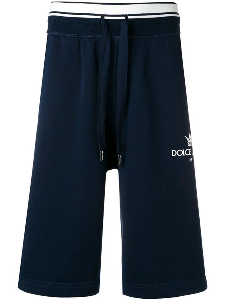 Dolce & Gabbana Elasticated Waistband Shorts - Blue