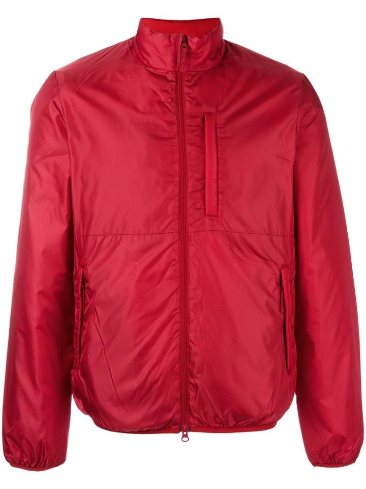 Aspesi Zipped Wind Breaker, Men's, Size: Small, Red, Polyamide/polyester