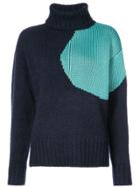 3.1 Phillip Lim Color Block Sweater - Blue