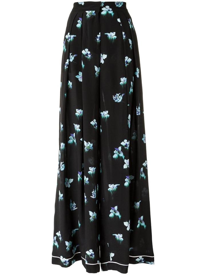 Andrea Marques Palazzo Pants, Women's, Size: 42, Black, Silk