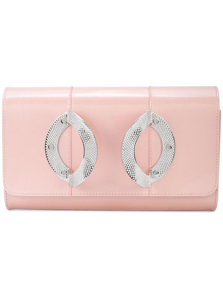 Perrin Paris La Croisière Clutch - Pink