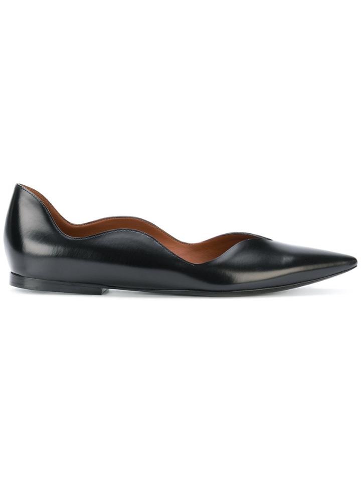 Proenza Schouler Wave Ballerinas - Black