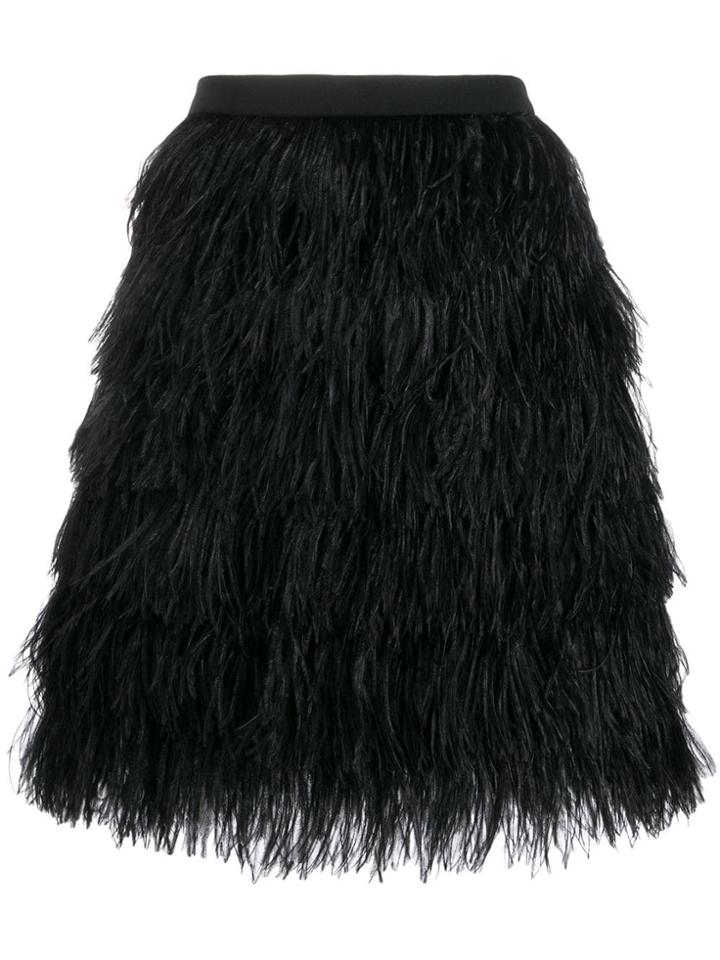 Gianluca Capannolo Textured Mini Skirt - Black