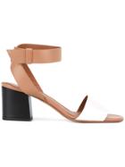 Givenchy Colour Block Sandals - White