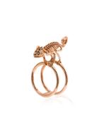 Daniela Villegas 18k Rose Gold Baby Chameleon Ring - Metallic