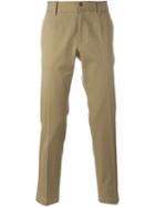 Dolce & Gabbana Classic Chinos, Men's, Size: 52, Nude/neutrals, Cotton/spandex/elastane