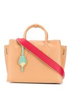Mcm Neo Milla Medium Tote - Neutrals