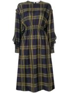 Tela Madras Check Dress - Blue