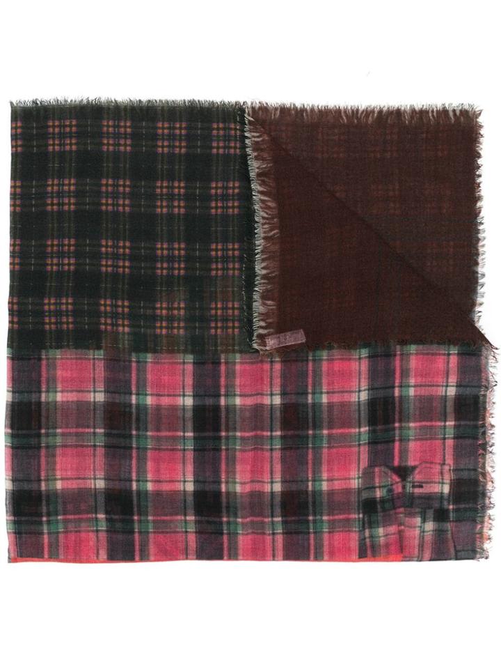 Pierre-louis Mascia Multi-print Scarf - Pink