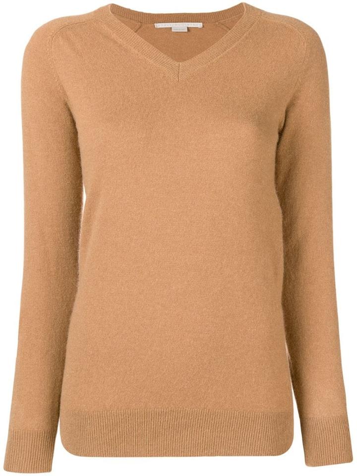 Stella Mccartney V-neck Pullover - Neutrals
