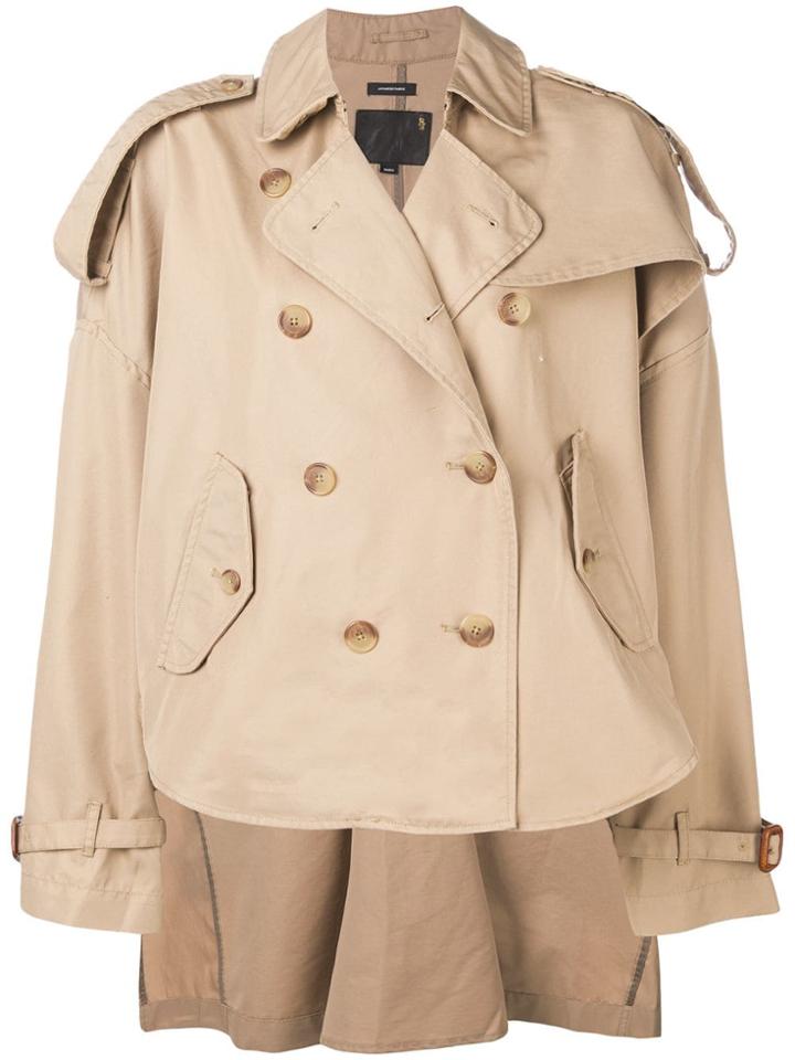 R13 Military Cropped Jacket - Neutrals