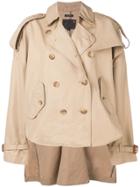 R13 Military Cropped Jacket - Neutrals