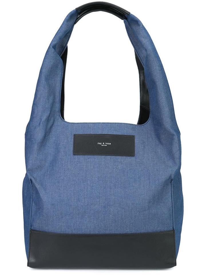 Rag & Bone Denim (blue) Tote, Women's, Acetate