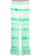 Ryan Lo Balloon Tulle Leggings, Women's, Size: S, Green, Polyester
