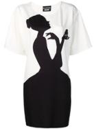 Boutique Moschino Contrast Print T-shirt - White