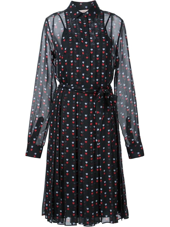 Christopher Kane Heart Print Blouse Dress
