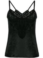 Mcq Alexander Mcqueen Lace Printed Blouse - Black