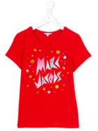 Little Marc Jacobs - Teen Bejewelled T-shirt - Kids - Cotton/modal - 14 Yrs, Girl's, Red