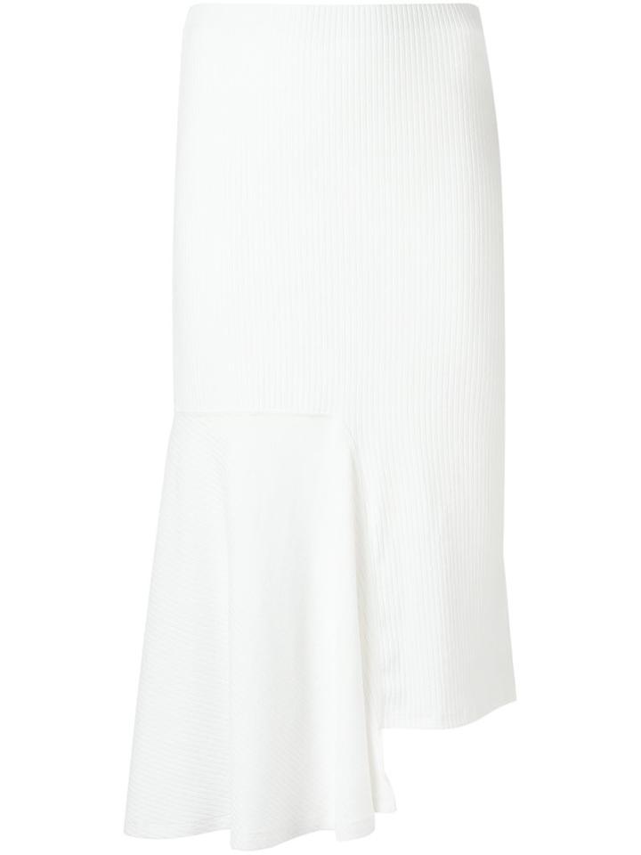Tufi Duek Midi Skirt, Women's, Size: P, White, Elastodiene/viscose