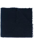 Faliero Sarti Knit Scarf, Women's, Blue, Nylon/cashmere/virgin Wool