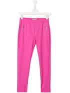 Emilio Pucci Junior Teen Straight-leg Trousers - Pink