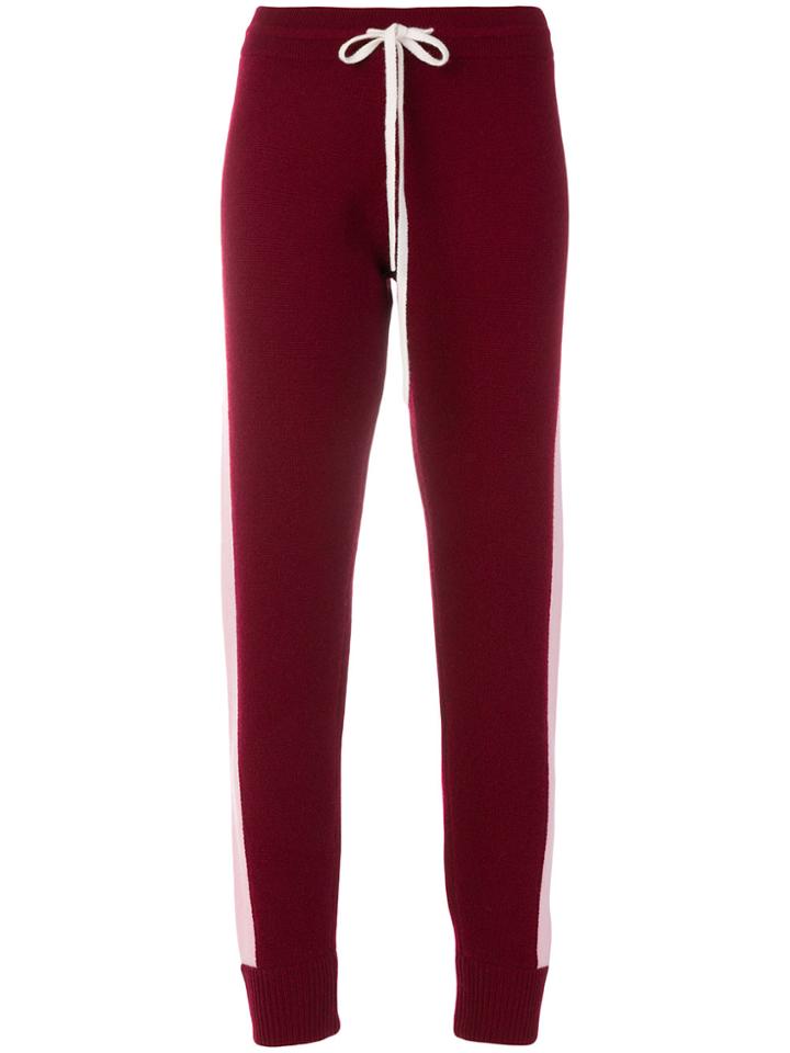 Juicy Couture Striped Track Pants - Red