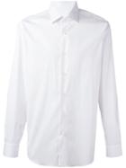 Barba - Slim Fit Shirt - Men - Cotton/polyamide/spandex/elastane - 38, White, Cotton/polyamide/spandex/elastane