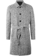 Paltò 'bartolomeo' Coat, Men's, Size: 52, White, Cotton/polyester/virgin Wool