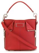 Alexander Mcqueen De Manta Tote, Women's, Red, Leather