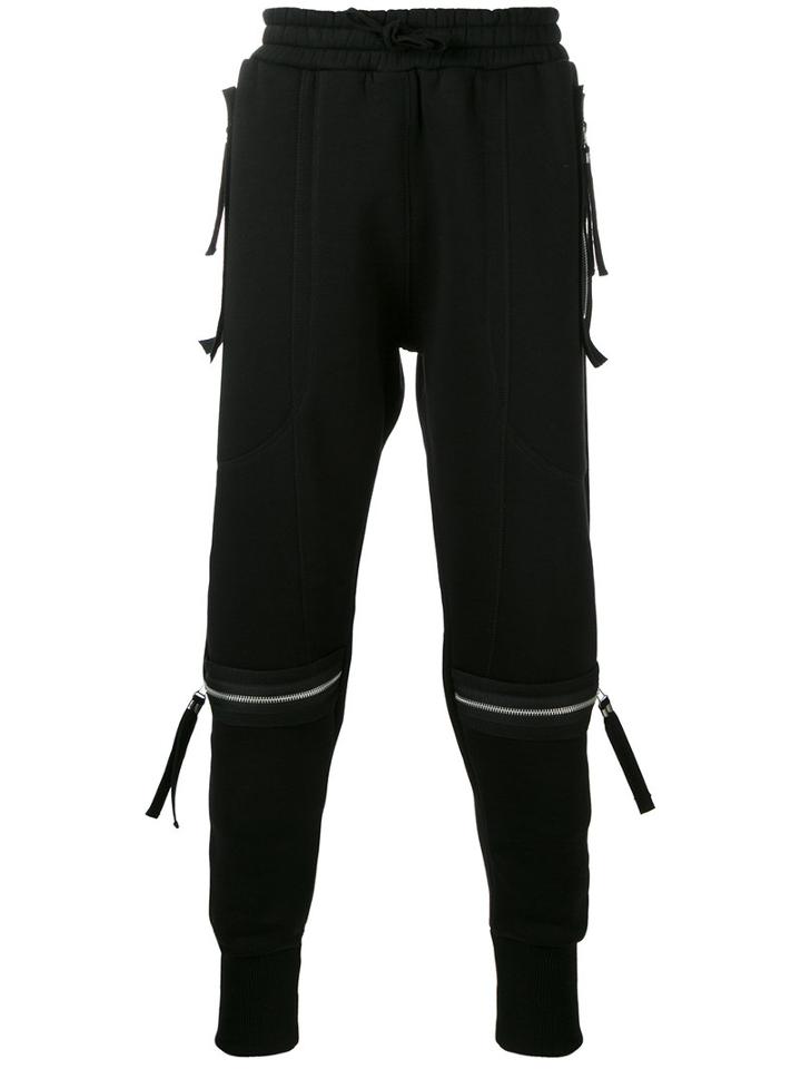 Blood Brother - Grundy Track Pants - Men - Cotton/polyester - M, Black, Cotton/polyester