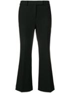 Michael Kors Collection Flared Tailored Trousers - Black