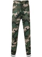 Valentino Camouflage Mesh Track Pants - Green