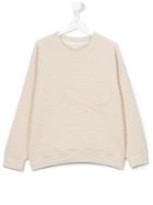 Andorine Teen Swallow Patch Sweatshirt, Boy's, Size: 14 Yrs, Nude/neutrals