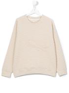 Andorine Teen Swallow Patch Sweatshirt, Boy's, Size: 14 Yrs, Nude/neutrals