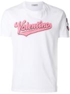 Valentino Logo Appliqué T-shirt - White