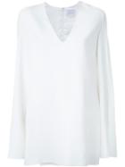 Dion Lee Spiral Sleeve Dress, Women's, Size: 12, White, Spandex/elastane/acetate/viscose