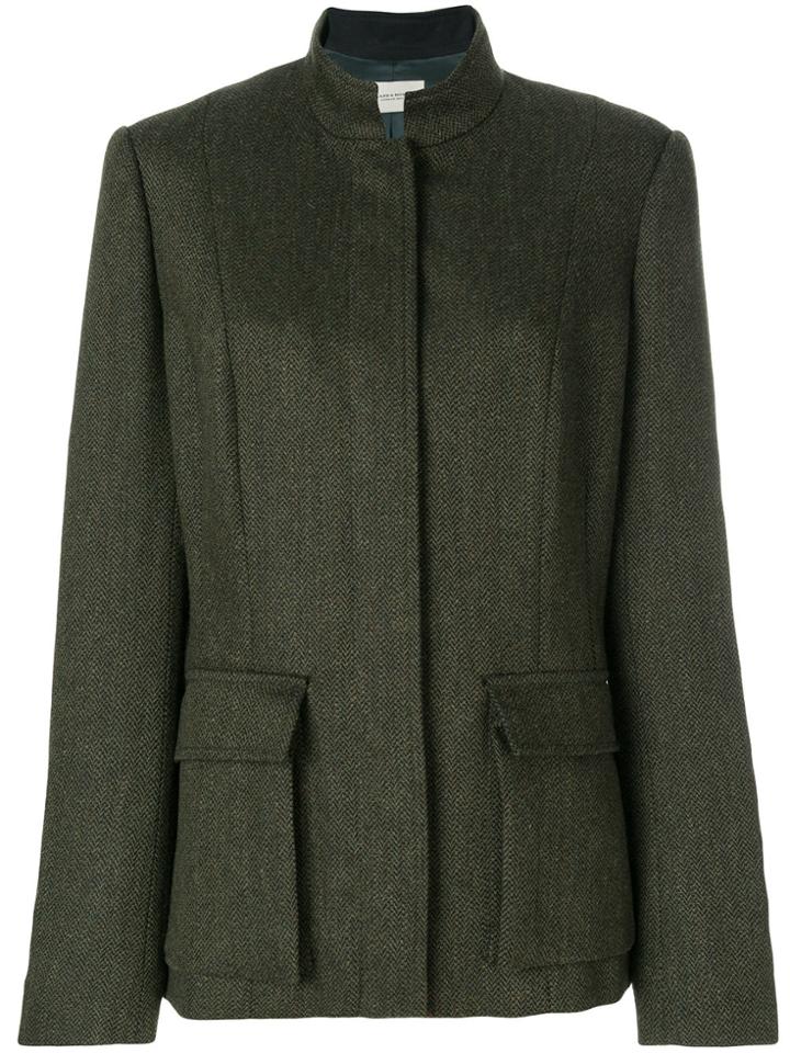 Holland & Holland High Collar Jacket - Green