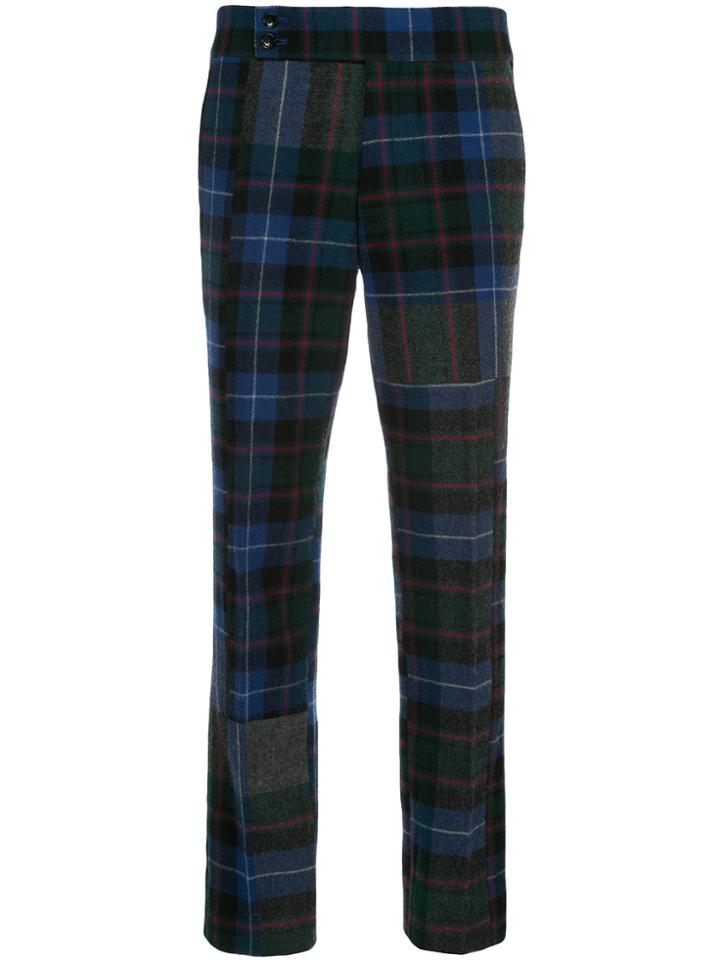Comme Des Garçons Vintage Tartan Trousers - Multicolour