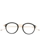 Thom Browne Eyewear Round Glasses - Black