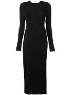 Urban Zen V-neck Dress, Women's, Size: Small, Black, Viscose/spandex/elastane