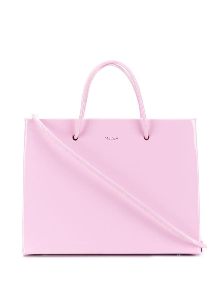 Medea Shopping-style Crossbody Bag - Pink