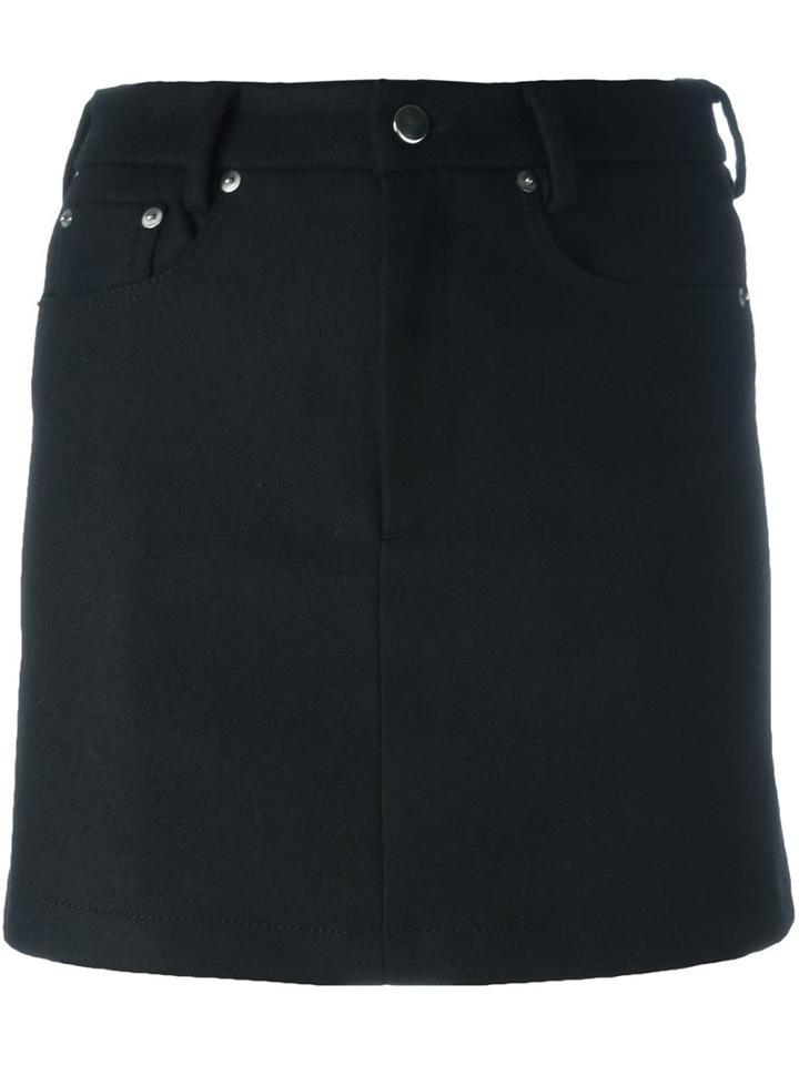 Mm6 Maison Margiela Straight Short Skirt