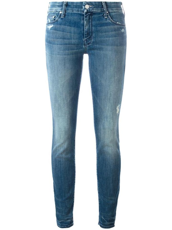 Mother 'the Looker' Jeans, Women's, Size: 27, Blue, Cotton/spandex/elastane