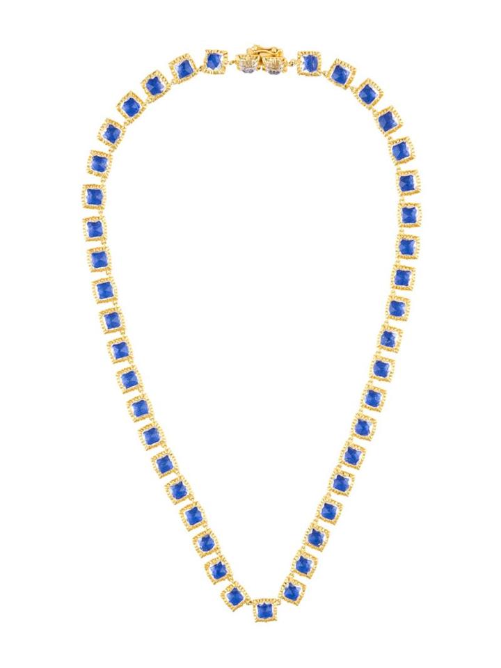 Larkspur & Hawk Mini 'bella Rivière' Necklace, Women's, Metallic