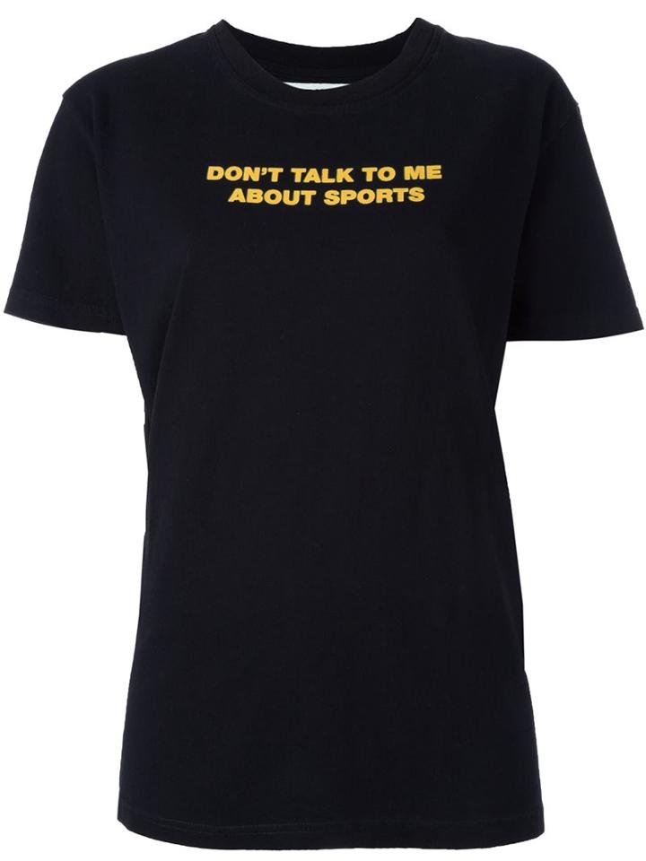 Off-white 'don't Talk To Me' T-shirt