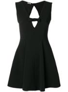 Miu Miu Cut-out Mini Dress - Black