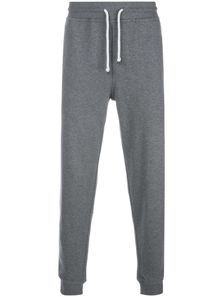 Brunello Cucinelli Drawstring Track Trousers - Grey