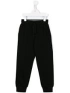 Dolce & Gabbana Kids Classic Track Pants, Girl's, Size: 12 Yrs, Black