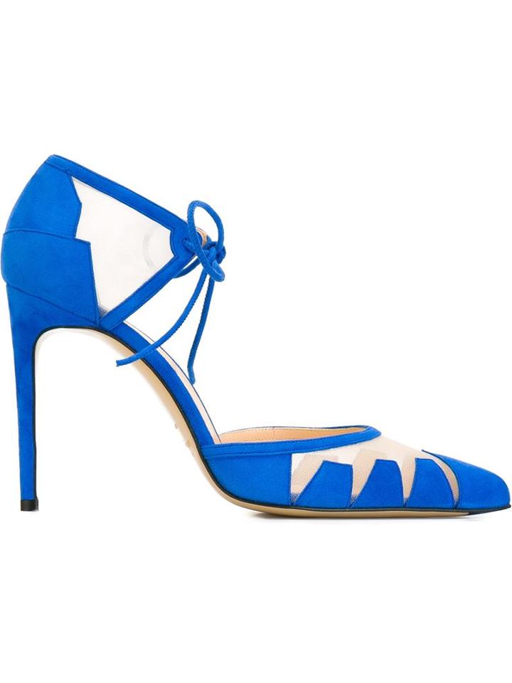 Bionda Castana Sheer Detailing Pumps