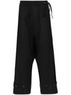 Bed J.w. Ford Deck Button Detail Track Pants - Black